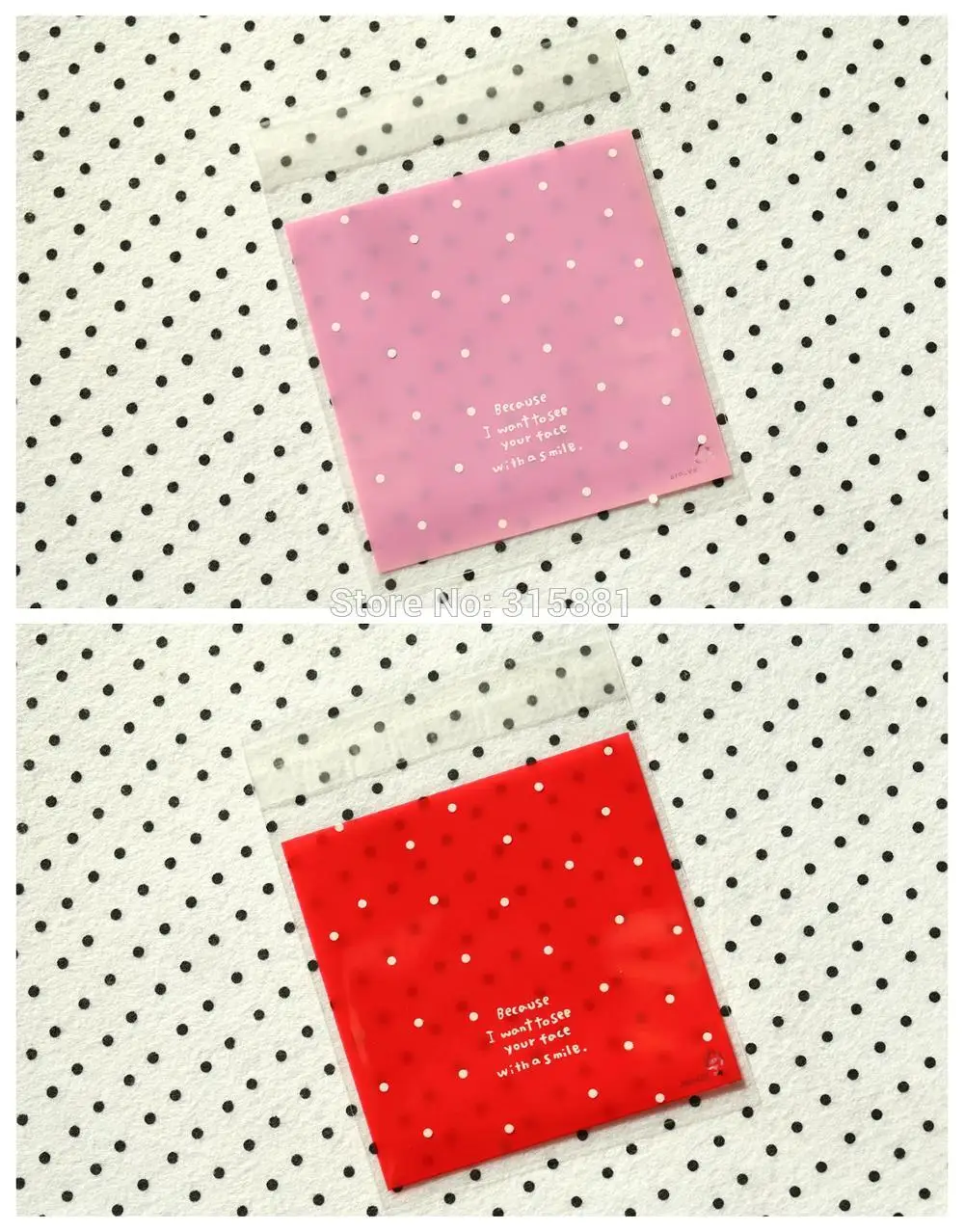 Самоклеящиеся Упаковочные пакеты Fresh dot пакет из ОПП для печенья украшения