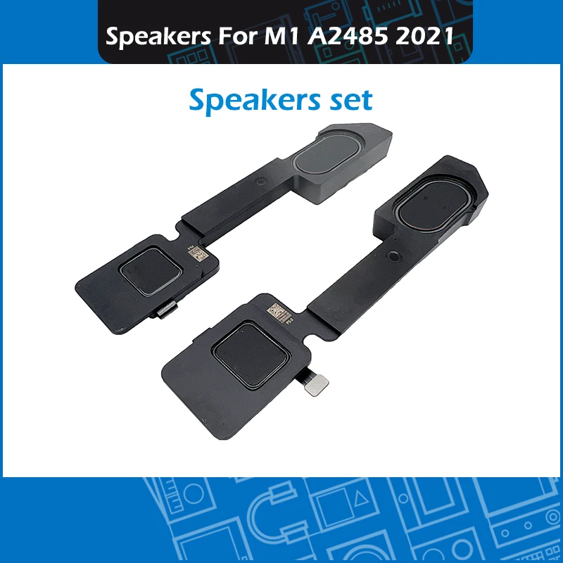 

Laptop A2485 Speaker Set For Macbook Pro Retina 16.2" M1 Pro/Max A2485 Left Right Speakers Replacement 2021 EMC 3651