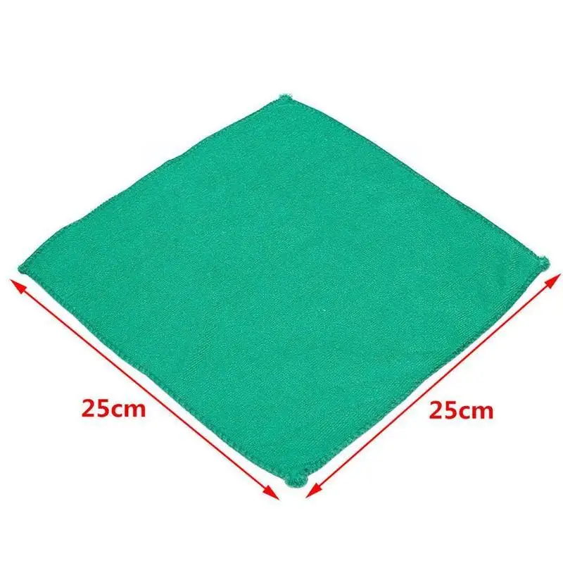 

25*25cm Bathroom Microfiber Towel Soft Girl Hair Drying Washing Car Cloth 1PC Kitchen Cleaning H0I4