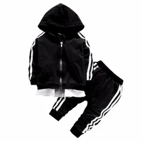 new spring autumn baby boys girls clothes children cotton sports jacket pants 2pcssets toddler fashion clothing kids tracksuits