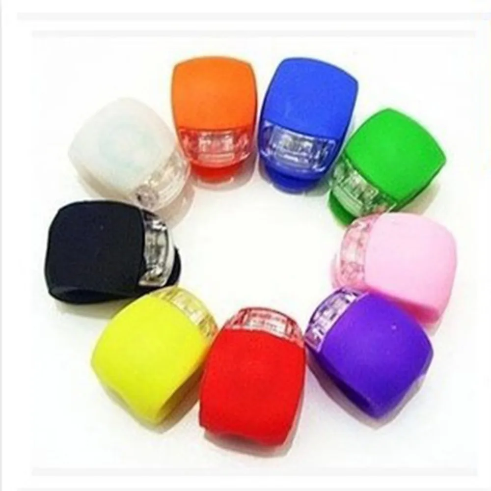 Силиконовый светодиодный светильник для велоспорта водонепроницаемый