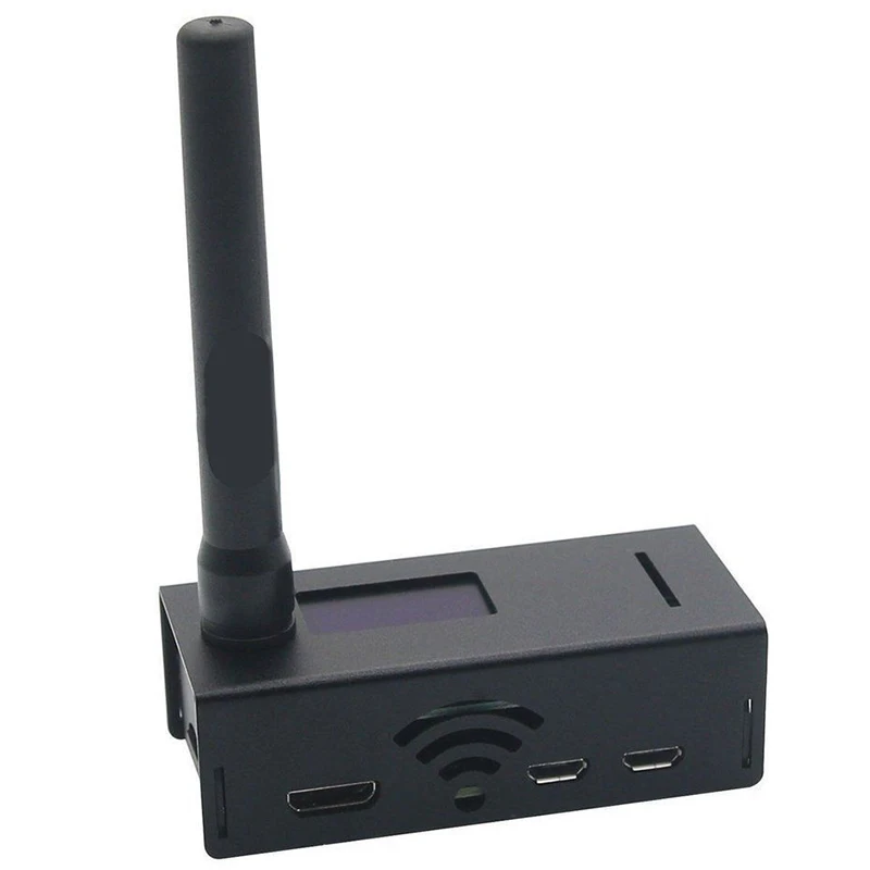 Jumbospot MMDVM Hotspot поддержка P25 DMR YSF + для Raspberry Pi OLED антенна черный чехол 16G TF карта