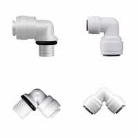 90 degree elbow ro water fitting 15 types male female thread 14 38 pom hose pe pipe connector filter reverse osmosis parts