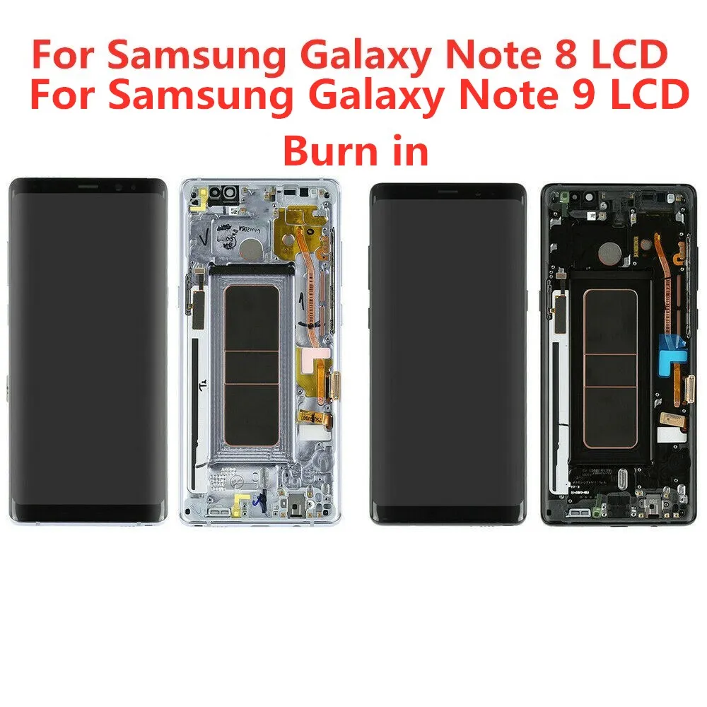 

Original For Samsung Galaxy NOTE8 LCD N950A N950U N950F N950V Touch Screen Galaxy NOTE9 N960D N960F Screen Assembly serious burn