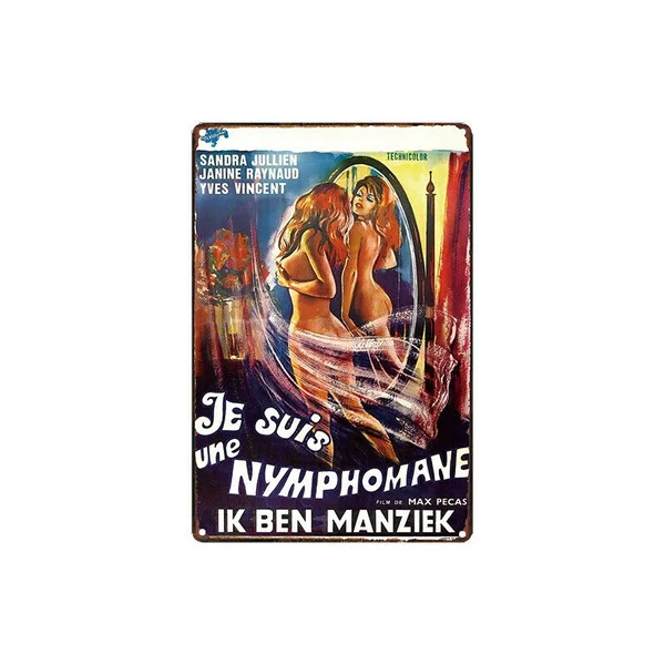 

Metal Tin Sign Pin Up Movie Decor Bar Pub Home Vintage Retro Poster