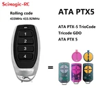 ATA PTX5 открывалка для гаражных дверей PTX5V1 PTX5V2 пульт дистанционного управления Дубликатор 433,92 МГц панель управления препятствиями с непрерывно изменяющимся кодом 433 МГц