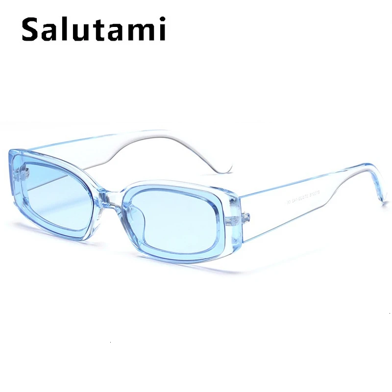 Солнцезащитные очки яркие квадратные для мужчин и женщин уникальные брендовые