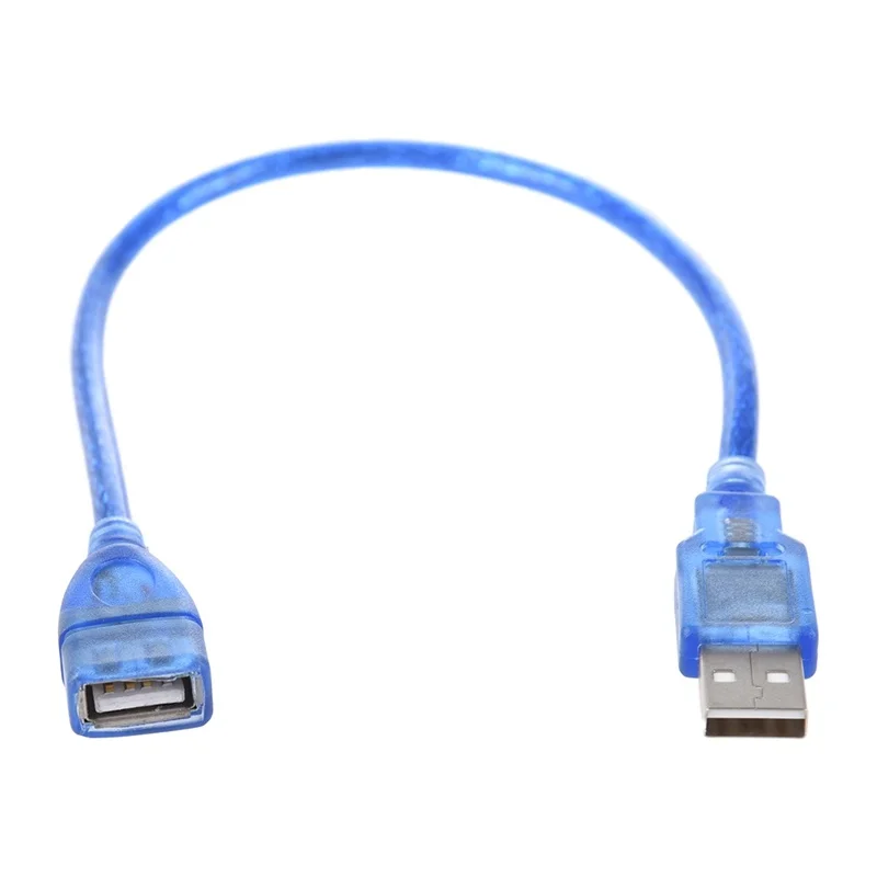 Короткий USB 2 0 A расширение &quotМама папа&quot кабель|Сетевые шнуры и удлинители| |