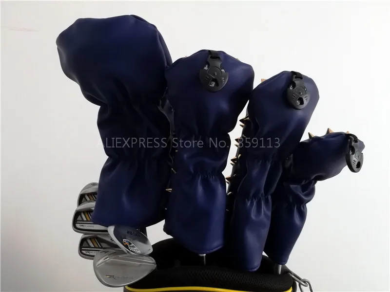 Премиум заклепки для гольфа чехлы головы водителя фарватера гибридный Паттер