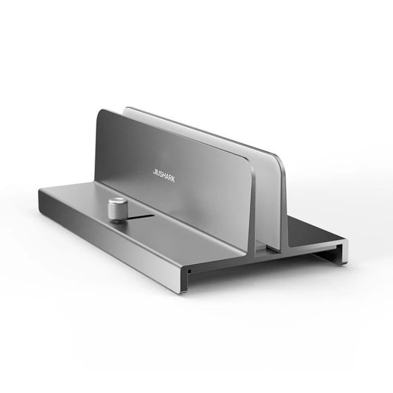 

Универсальная вертикальная алюминиевая подставка для ноутбука JIUSHARK, регулируемая (10-34 мм) подставка для ноутбука, настольная подставка, сов...