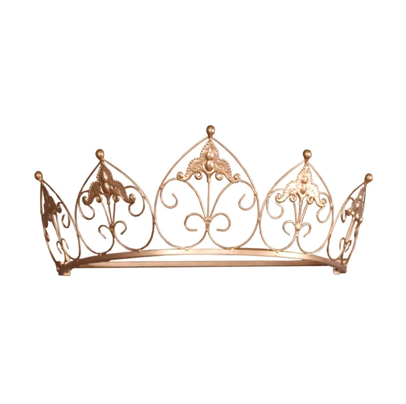 

European iron bed curtain frame curtain frame Crown Princess bedside frame mosquito net frame