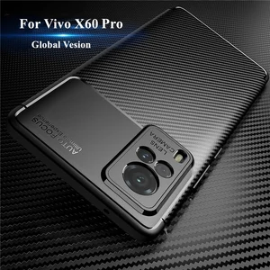 luxury business case for vivo x60 pro global version case for vivo x60 pro cover silicone shockproof protective back bumper free global shipping