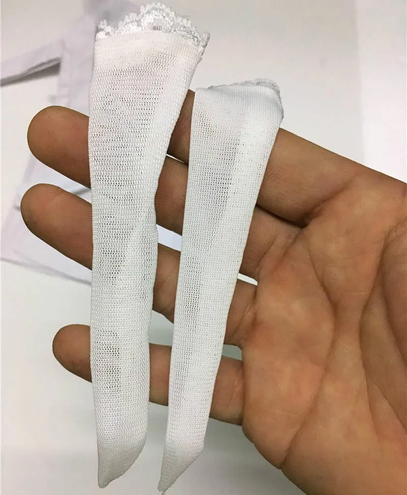 1/6 женское белое пальто головной убор воротник рубашка чулки юбка с поясом