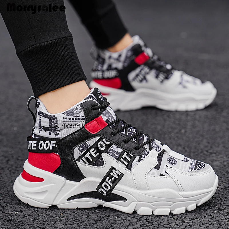 

2021 Rubber Hard-Wearing Men Shoes Fashion Men's Running Shoes Comfortable Outdoor Non-slip Sports Shoes Breathable Men Sneakers