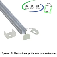 10 setslot u anodized led aluminum profile w 30 degree lens al6063 aluminium led profile led channel profile for recessed wall