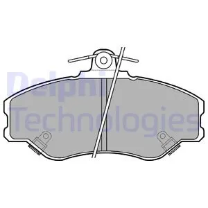 

DELPHI LP1599 BRAKE LINING ON HI.H100