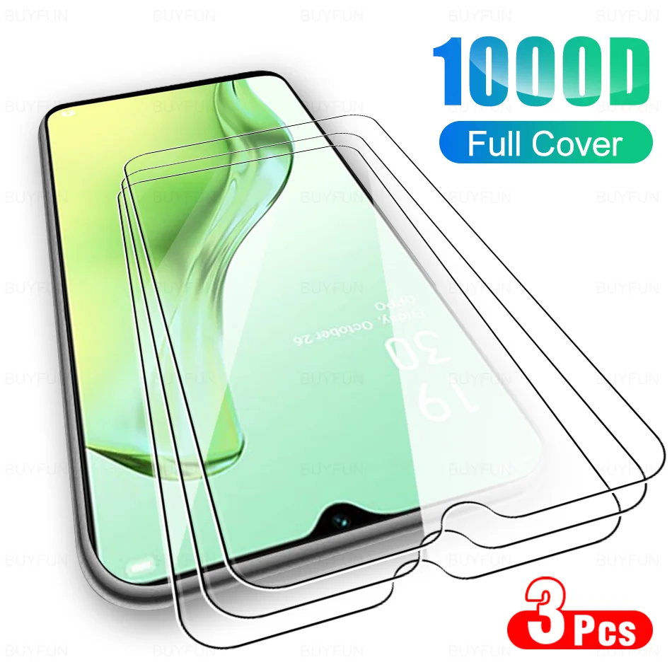 

3Pcs/a lot Explosion-Proof Tempered Glass For Oppo A31 A16 A15 A12 A11 X Screen Protector Safety Protective Glass Film On A 31