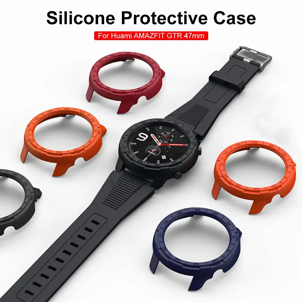 Защитный чехол мягкий для Huami AMAZFIT GTR 47 мм Смарт часы|Смарт-аксессуары| |