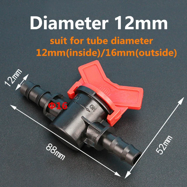 12 мм 16 управление расходом воды в аквариуме аксессуары для резьбы входной выход
