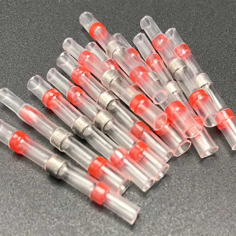 Термоусадочные паяльные втулки изолированные водонепроницаемые стыковые