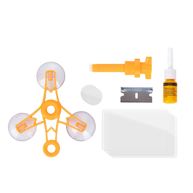 Ремонтный комплект для лобового стекла Quick Fix лобовое стекло автомобиля Bullseye Rock