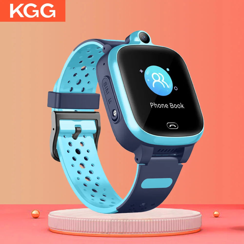 Детские Водонепроницаемые Смарт часы KG85 4G с функцией видеозвонка GPS