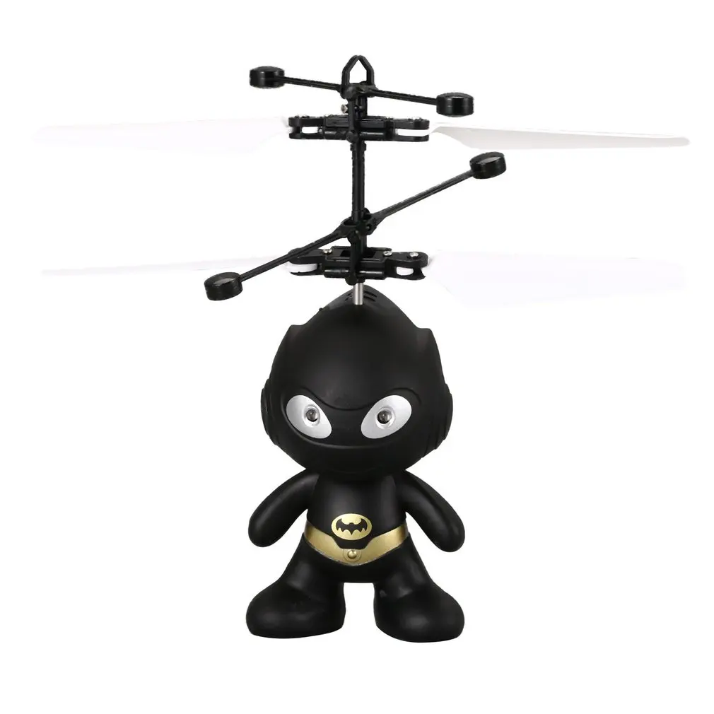 Rc Astronaut Aircraft Drone Airplane Remote Control Toy Flying Mini RC Infraed Induction Aircraft Flashing Light Toys for Kid