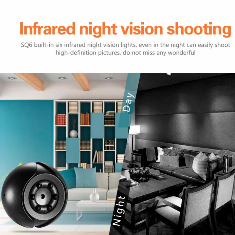 

Mini IP Camera HD 1080P Sensor Night Vision Camcorder Motion DVR Micro Camera Sport DV Sensor Video Hidden Security Small Camera