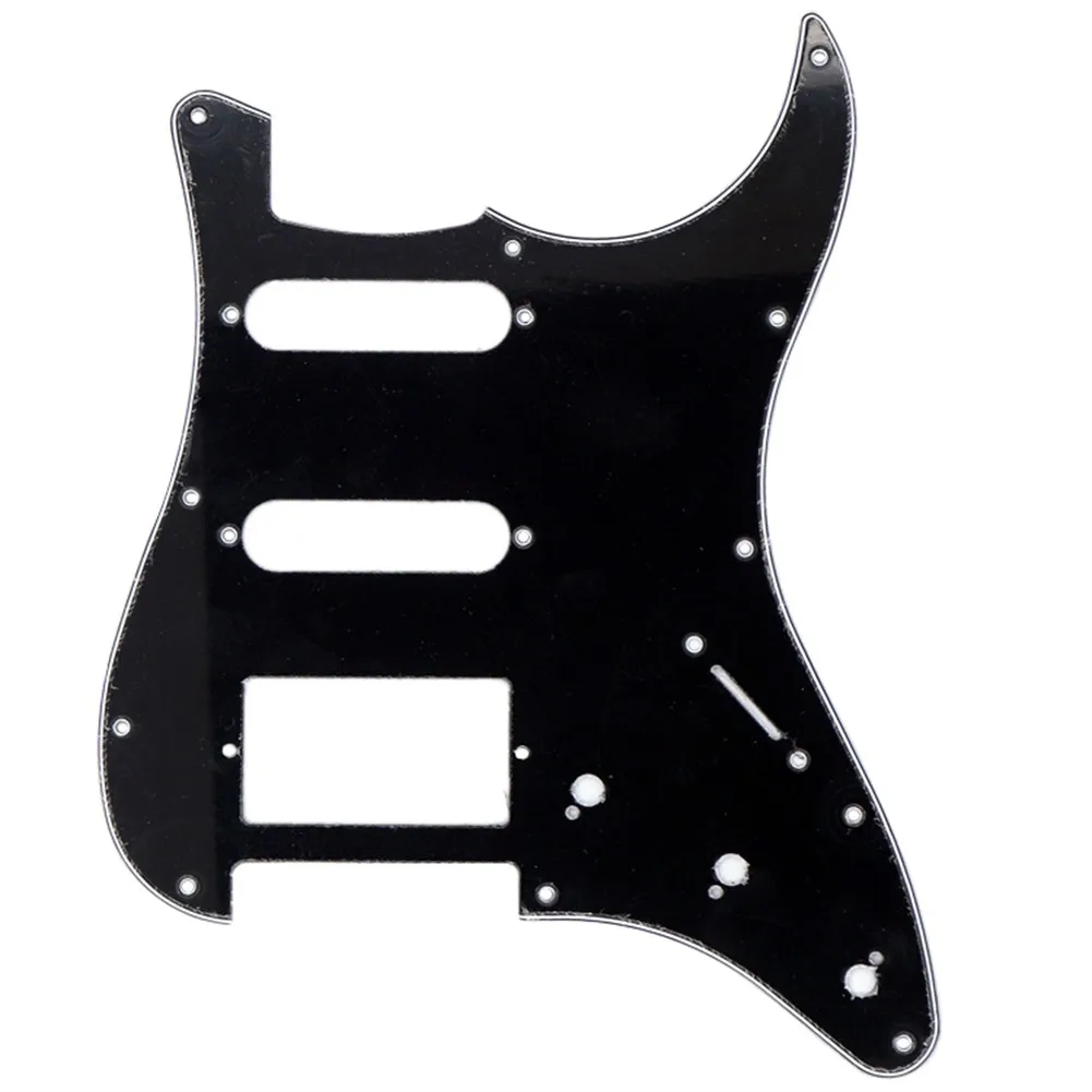 

1PC 3 Ply Electric Guitar Pickguard Pick Guard Scratch Plate For 11 Hole Stratocaster Strat ST SSS Guitar Instrument Accessories