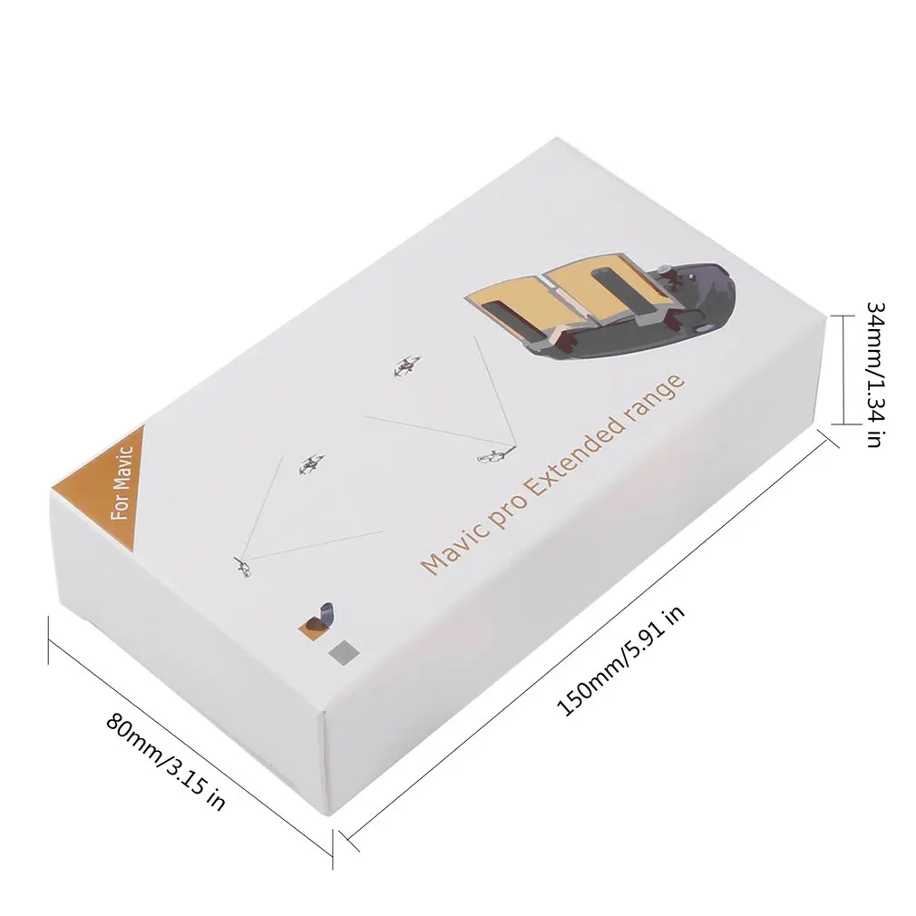 

Foldable Extended Range Parabolic Antenna Signal Booster For DJI Mavic Pro Strong and Stable Signal Higher Reflectance