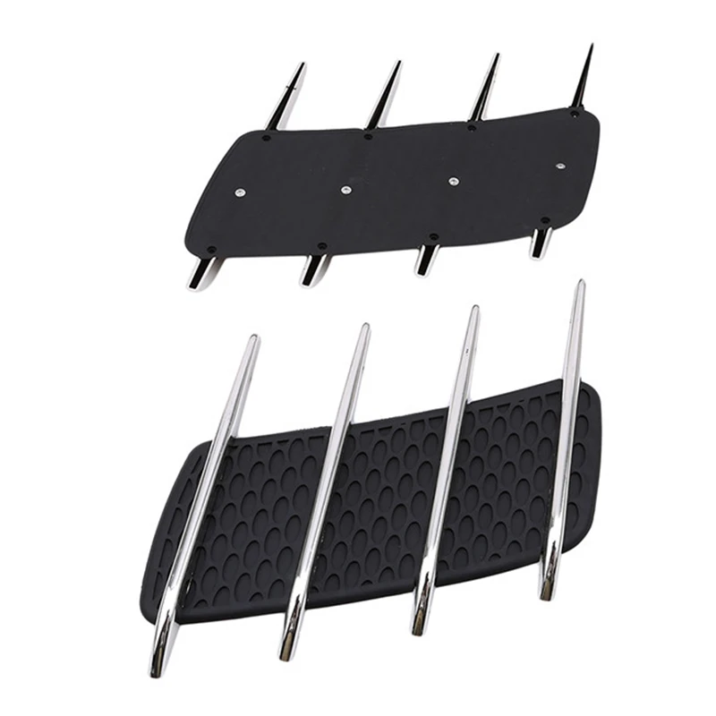 1 пара акула жабры Впускной вентиляционный автомобиль наклейка для ноутбука