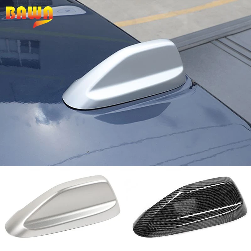 

BAWA Aerial For Dodge Car Antenna Base Decor Cover Radio Signal Aerials Cover Stickers Accessories for Dodge Ram 1500 2018+