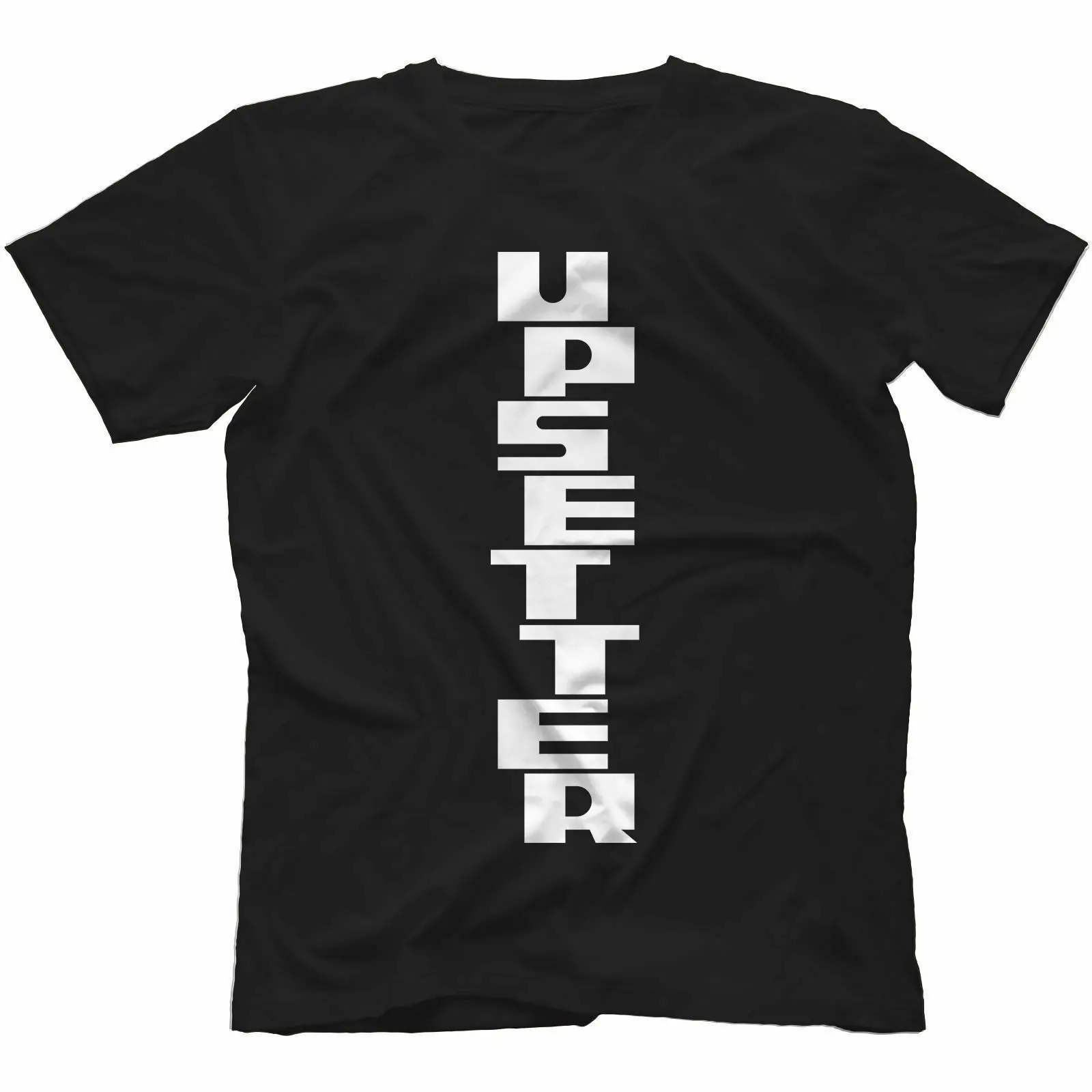 

Upsetter Records T-shirt 100% Katoen 2019 Summer Style Free Shipping Creative Design Printing Katoen Red T-shirts