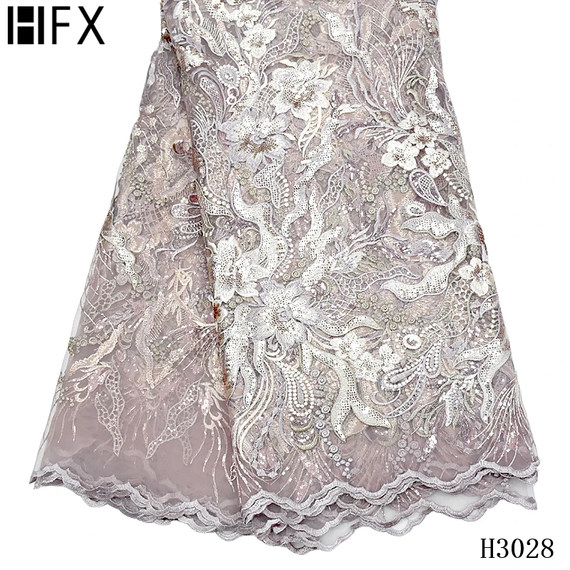 Кружевная ткань в нигерийском стиле французская кружевная с цветочным рисунком