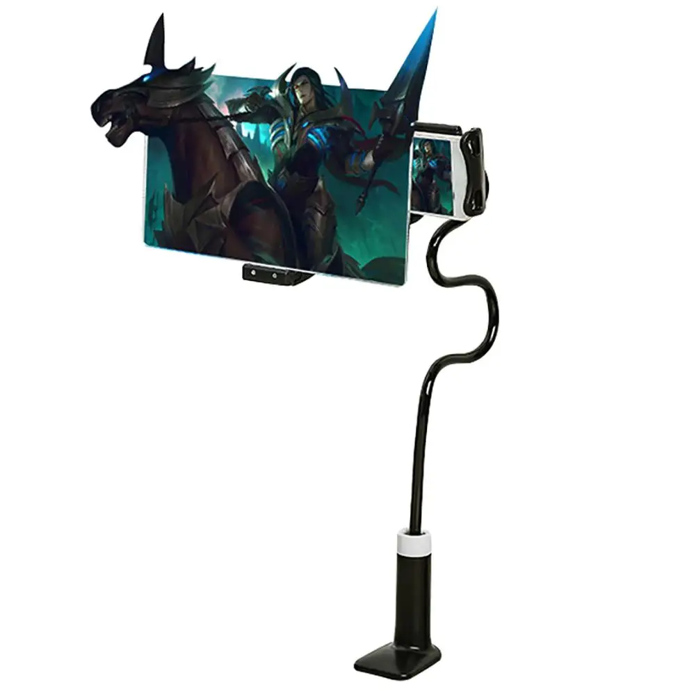 Универсальный гибкий держатель для телефона на длинной руке зажим кровати