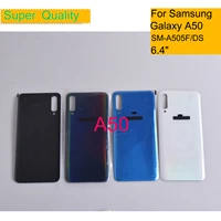 10pcslot for samsung galaxy a50 a505 a505f sm a505gtds housing back cover case rear battery door chassis housing replacement