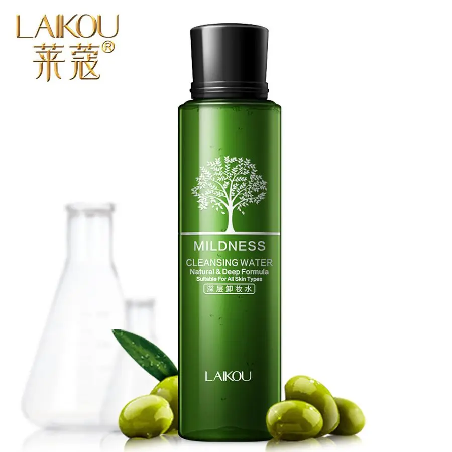 Жидкий очищающий лосьон для лица губ оливкового цвета 100 мл|Средство снятия