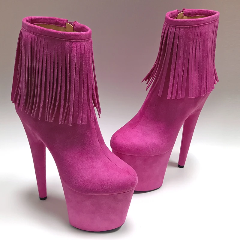 Новинка танцевальные ботинки Leecabe на высоком каблуке 20 см платформе с открытым