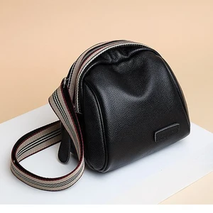 Сумка через плечо женская, из натуральной кожи, однотонная, 100%