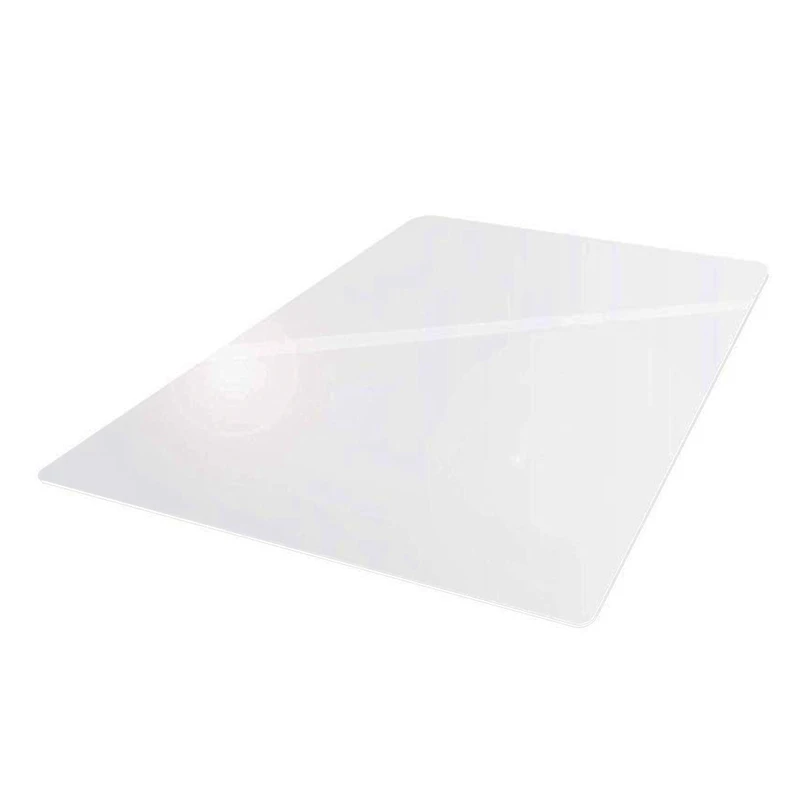 

Chair Mat Pvc,Hard Floor Cushion Protection Pad Transparent Rolling Wheelchair Cushion Office Chair Cushion-90X90Cm(35X35 Inch)-