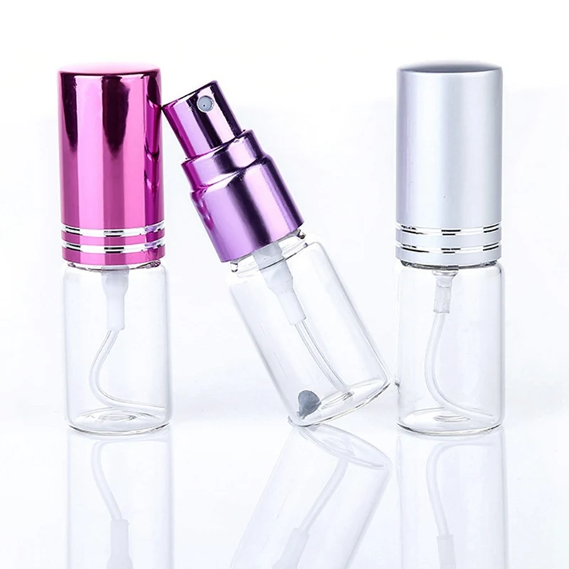 5 мл 10 Портативный красочные Стекло флакон для духов многоразового использования