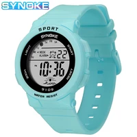 synoke top brand watch for kids girls waterproof children watch outdoor digital sports watches boys led alarm electronic clock
