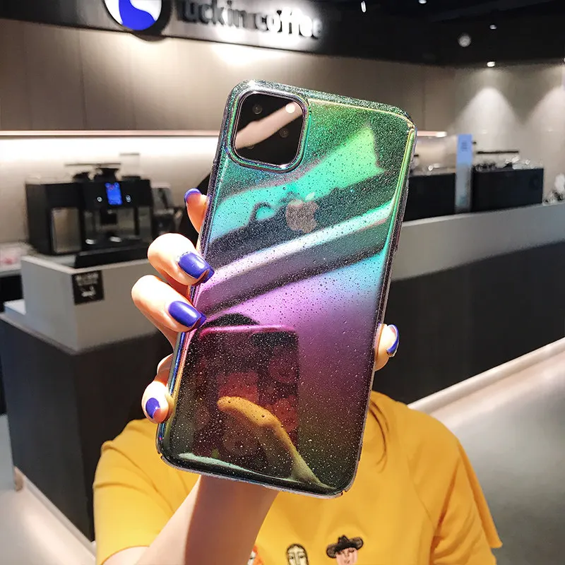 Роскошный Радужный 3D чехол для телефона iphone 11 Pro Max 6 s 7 8 plus X XR XS прозрачный жесткий