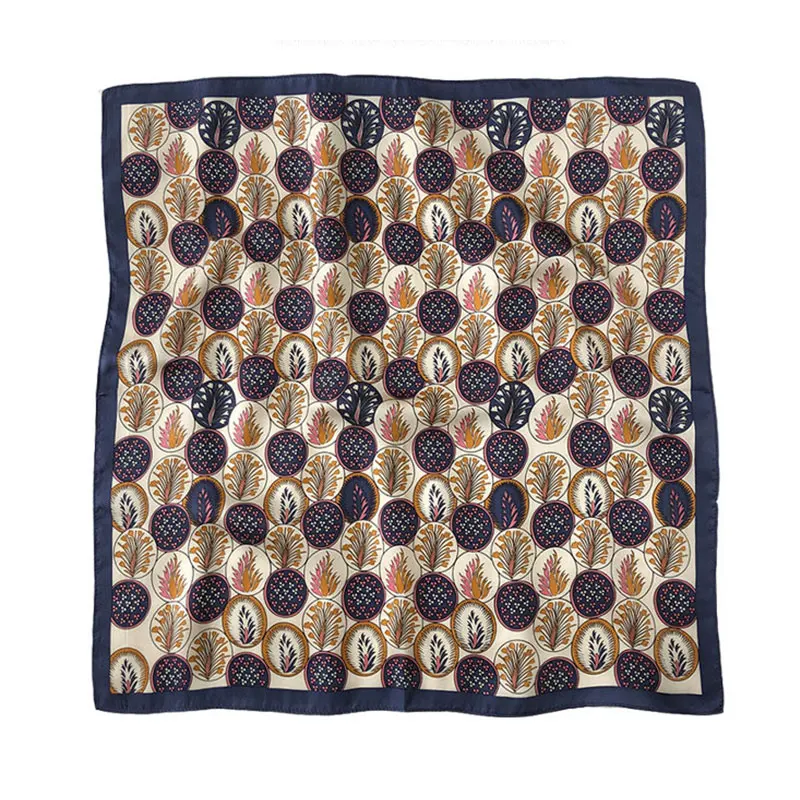 

Square 100% Real Silk Scarf Women Bufanda Shawls Wraps for Lady Neckerchief 2021 Natural Foulard Femme Bandana Scarves Pashmina