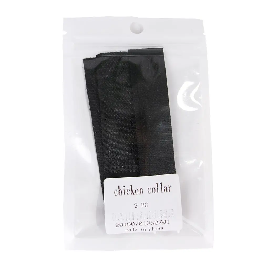 2 шт. ошейник для курицы анти крюк без шума шейный собаки из искусственной кожи