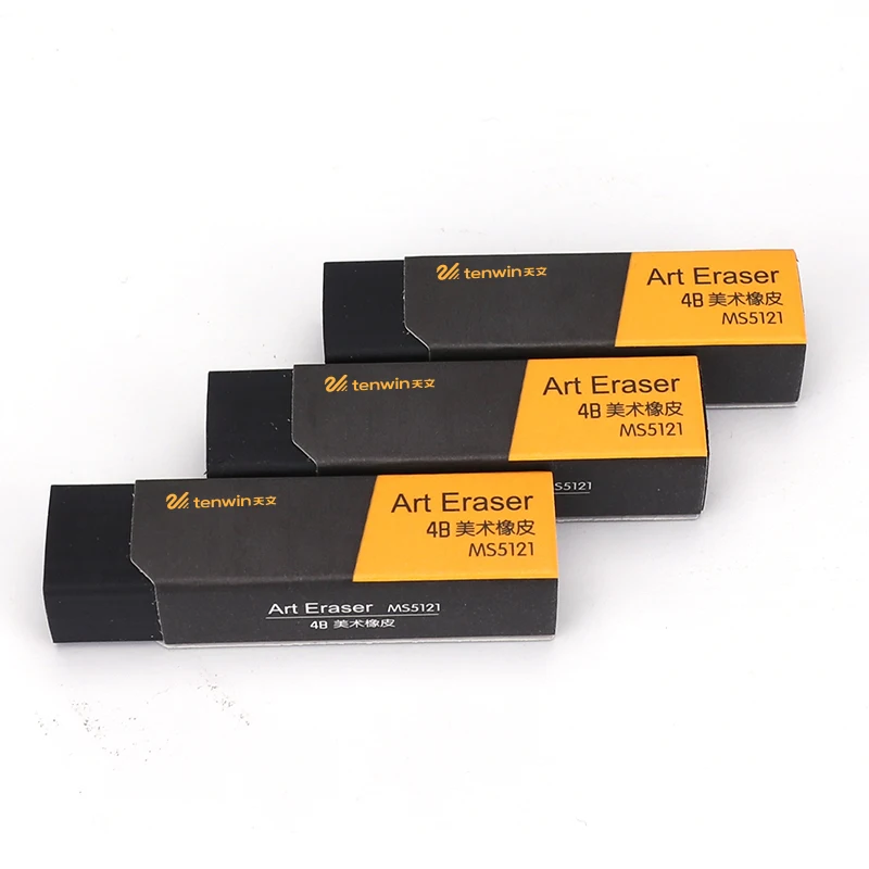 Профессиональный художественный ластик 4B 10 шт./лот для рисования скетчей