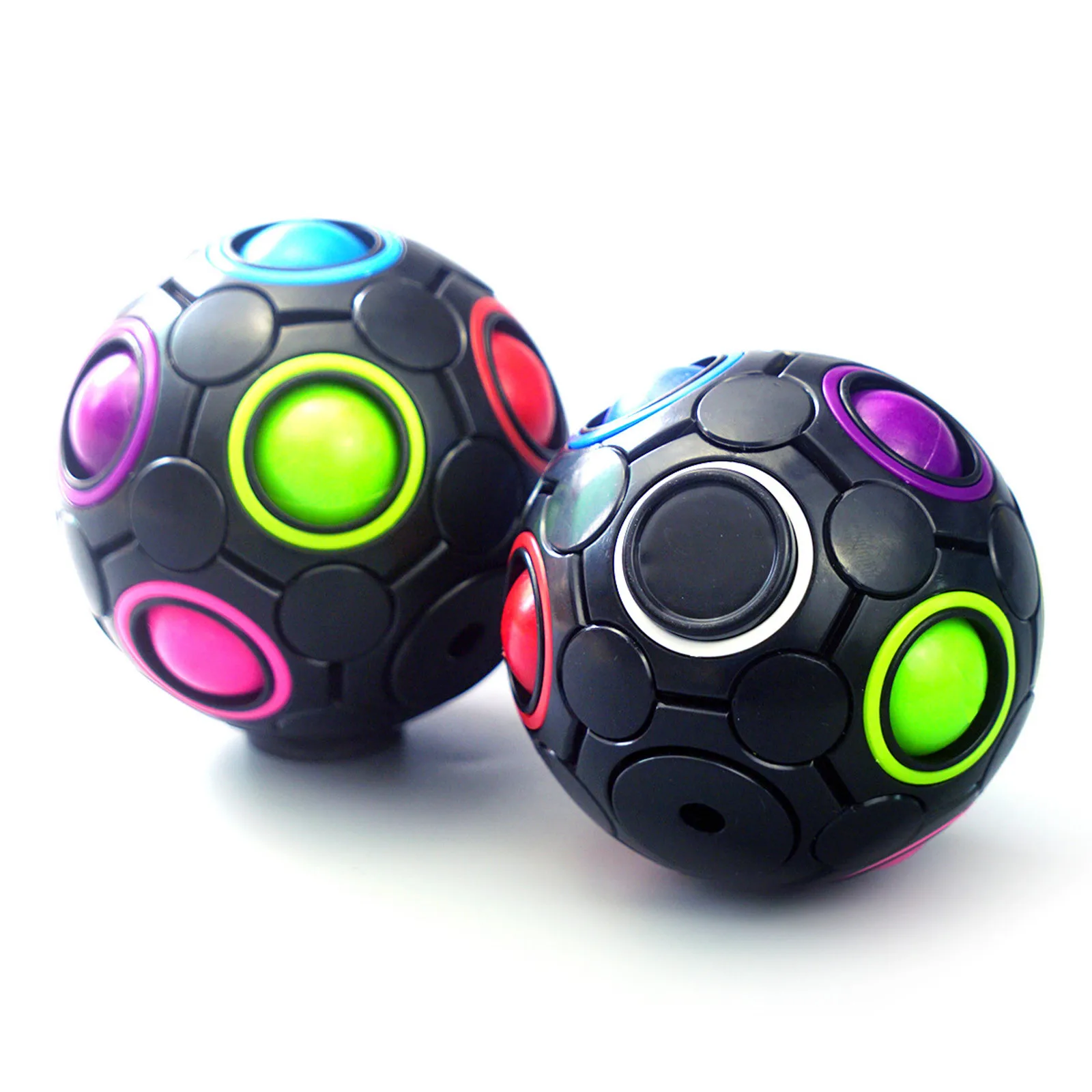 

Antistress Cube Rainbow Ball Puzzles Football Magic Cube Educational Learning Toys for Children Adult Kids Stress Reliever Toys