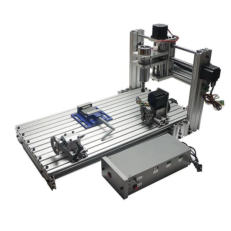 DIY Mini CNC 3060 5-осевой металлический маршрутизатор комплект деталей рамы фрезерный