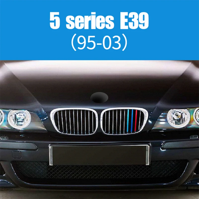 3 шт. ABS M немецкий цвет для BMW F10 E39 E60 F07 G30 F18 5 серий GT GT5 автомобильная гоночная