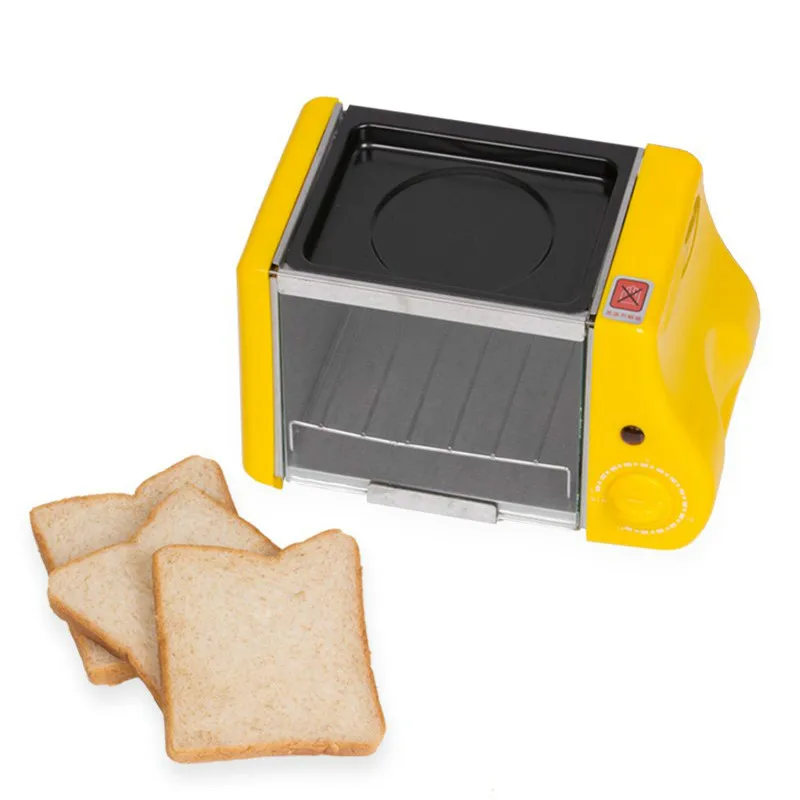 2 в 1 Мини электрическая фотопечь для жарки гриля жареных яиц омлета сковорода